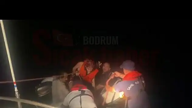 Bodrum'da 5 Üzensiz Göçmen Kurtarıldı