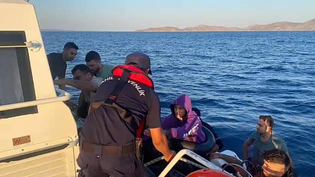 Bodrum'da 50 Düzensiz Göçmen Kurtarıldı, 10 Göçmen Yakalandı