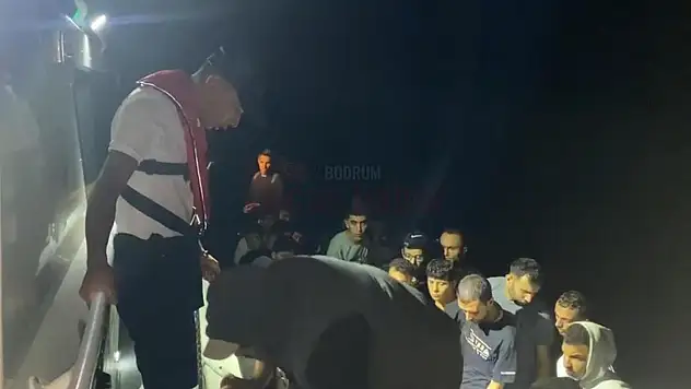 Bodrum'da 51 Düzensiz Göçmen Kurtarıldı