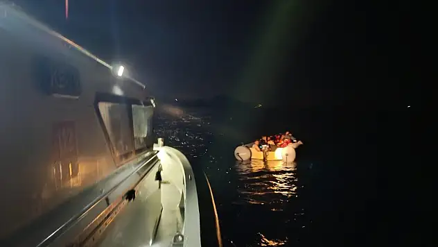 Bodrum'da 57 Düzensiz Göçmen Kurtarıldı, 36'sı Yakalandı