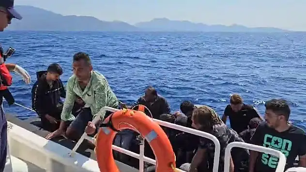 Bodrum'da 59 Düzensiz Göçmen Kurtarıldı, 25'i Yakalandı