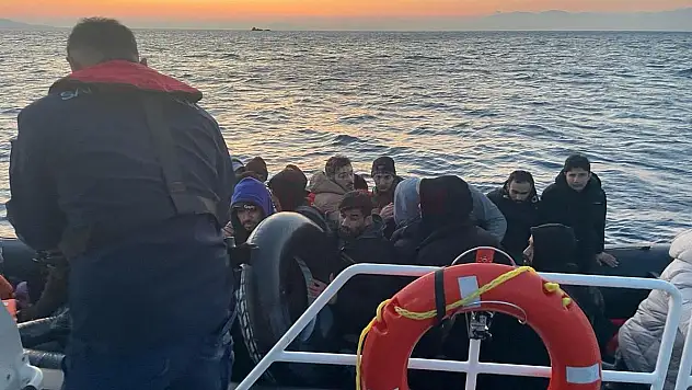 Bodrum'da 5'i Çocuk 35 Düzensiz Göçmen Yakalandı