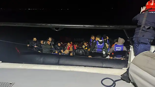 Bodrum'da 60 Düzensiz Göçmen Yakalandı, 22'si Kurtarıldı