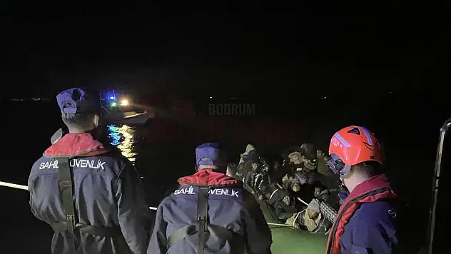 Bodrum'da 67 Düzensiz Göçmen Yakalandı
