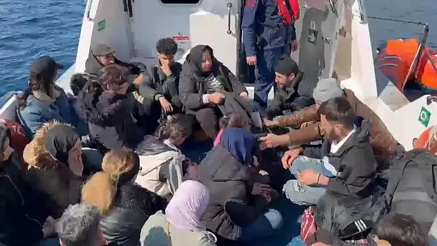 Bodrum'da 8'i Çocuk 23 Düzensiz Göçmen Yakalandı