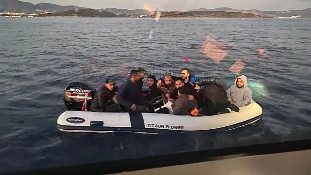 Bodrum'da 9 Düzensiz Göçmen Yakalandı