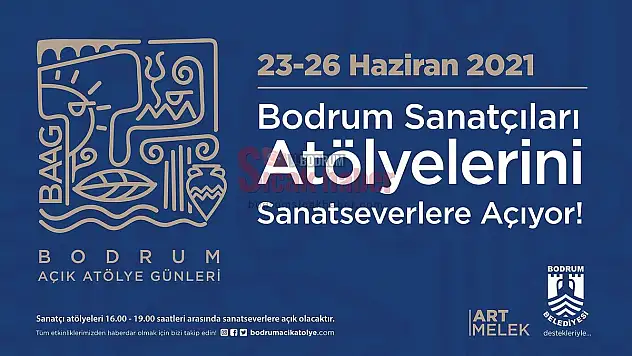 Bodrum'da 'AÇIK ATÖLYE GÜNLERİ'