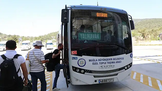 Bodrum'da Altı Ayda Altı Milyon Yolcu Taşındı