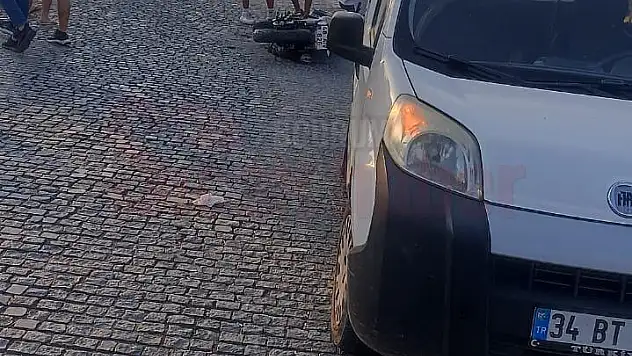 Bodrum'da Araç ve Motosiklet Karıştığı Kazada Bir Kişi Yaralandı