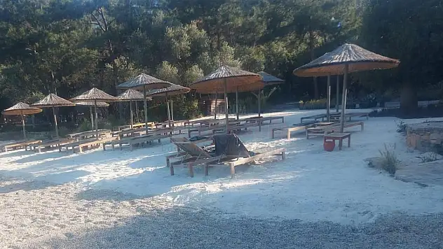 Bodrum'da Beyaz Kum Yeniden Hortladı