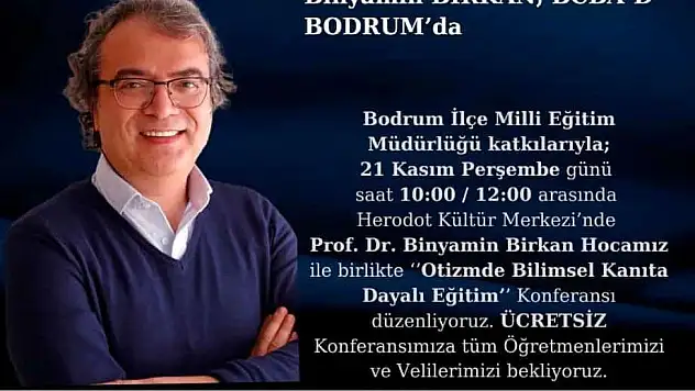 Bodrum'da Bilimsel Kanıta Dayalı Eğitim Konferansı Düzenlenecek