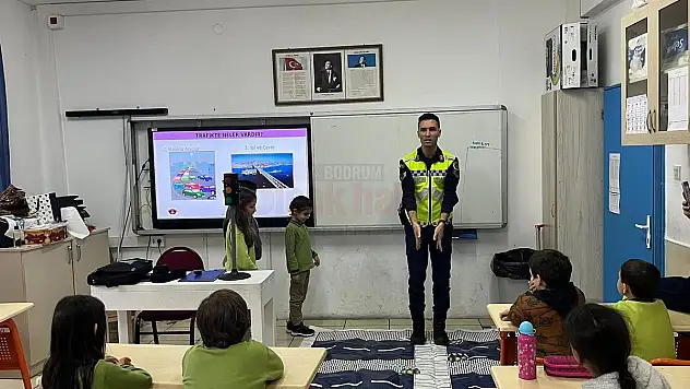 Bodrum'da Binlerce Öğrenciye Uygulamalı Trafik Eğitimi Verildi