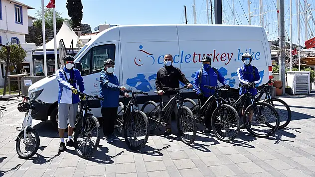Bodrum'da bisiklet turizmi için rotalar belirleniyor