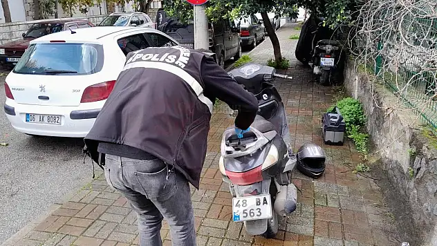Bodrum'da Çalınan Motorunu Buldu