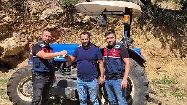 Bodrum'da Çalınan Traktör Denizli'de Bulundu