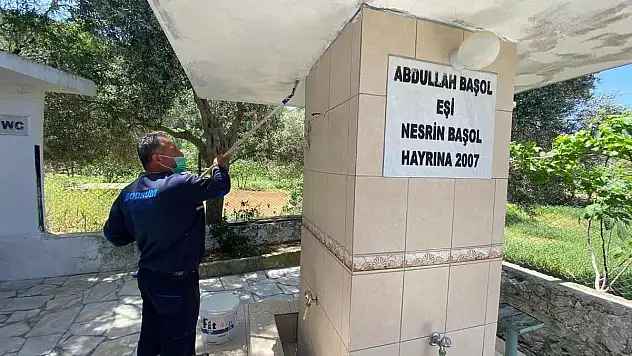 Bodrum'da Camilerde Bakım, Onarım Ve Dezenfekte Çalışmaları