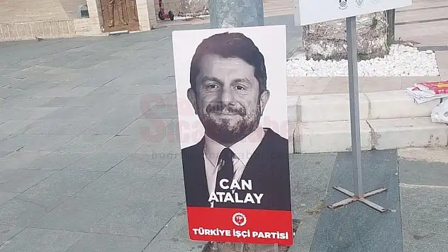 Bodrum'da Can Atalay İçin 'Adalet Duvarı' Eylemi