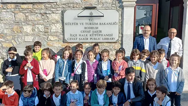 Bodrum'da Cevat Şakir Halk Kütüphanesi Tarafından Etkinlikler Düzenlendi