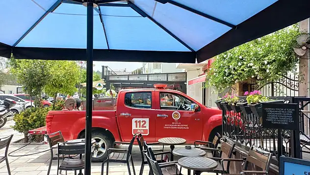 Bodrum'da Çıkan Yangın Korkuttu