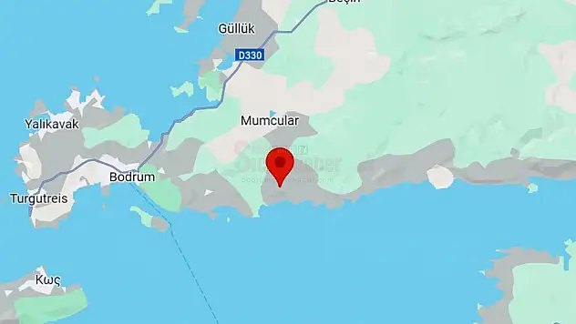 Bodrum'da Deprem