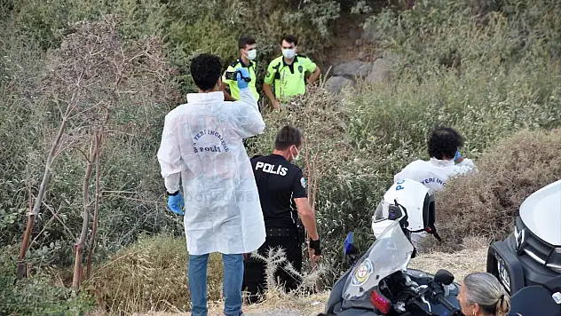 Bodrum'da dereye devrilen motosikletteki 2 kişi öldü