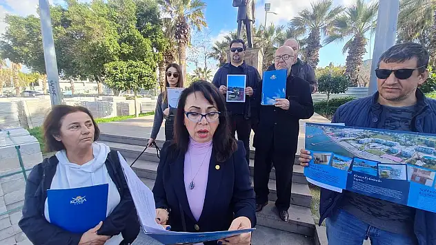 Bodrum'da Devre Mülk Mağdurları Basın Açıklamasında Bulundu