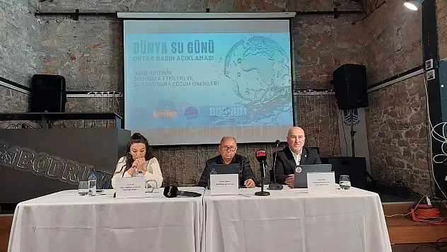 Bodrum'da 'Dünya Su Günü' Konuşuldu