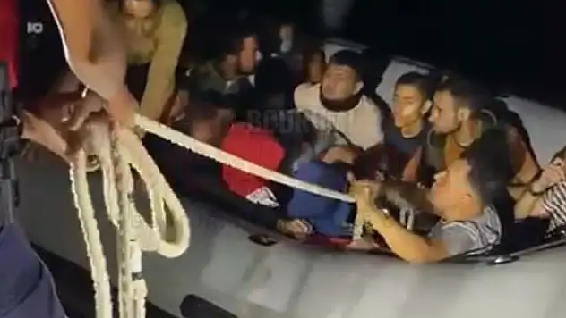 Bodrum'da Düzensiz Göçmen Hareketliliği Sürüyor