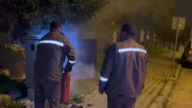 Bodrum'da Elektrik Hatlarında Peş Peşe Yangınlar Çıktı