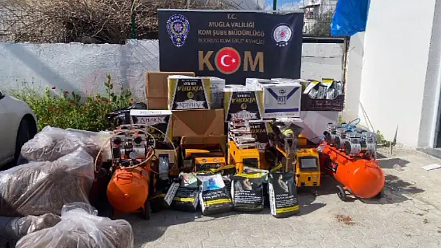 BODRUM'DA EŞ ZAMANLI OPERASYON