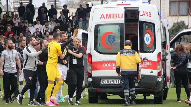 Bodrum'da Gergin Maç