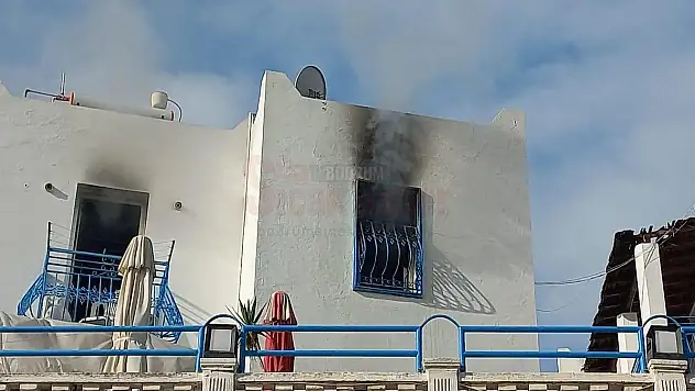 Bodrum'da Güne Alevlerle Uyandılar