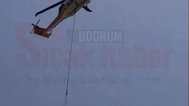 Bodrum'da İki Farklı Noktada Yangın Çıktı