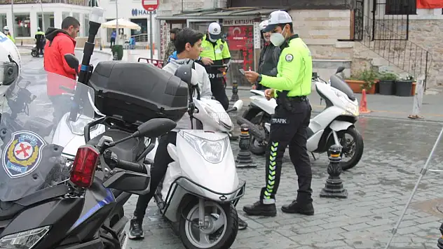 Bodrumda İlçe Emniyet Müdürlüğü Trafik Ekiplerince  Denetim Yapıldı