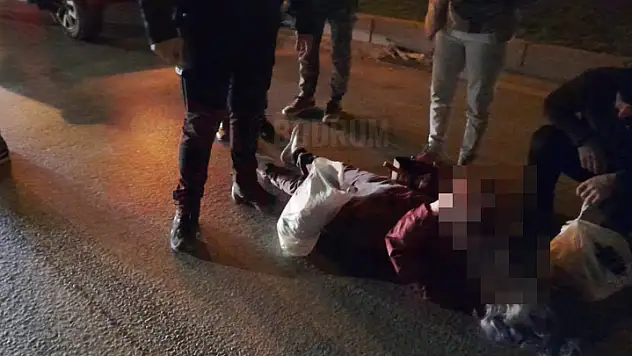 Bodrum'da Kamyonetin Çarptığı Yaya Yaralandı