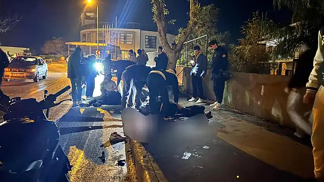 Bodrum'da Motosiklet Kazası: İki Yaralı, Biri Ağır