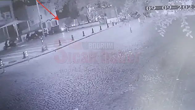 Bodrum'da Motosikleti Çalan Hırsız Rahatlığıyla Şaşırttı