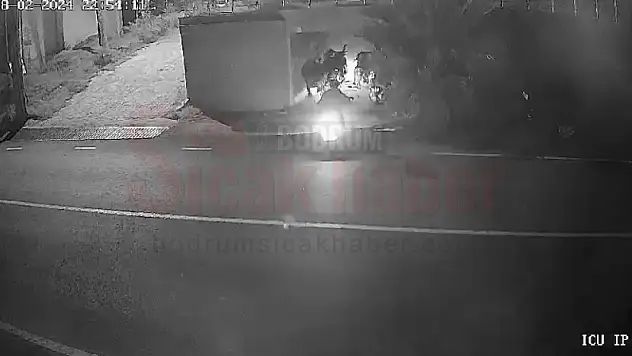 Bodrum'da Park Halindeki 6 Motorun Parçalarını Çaldılar