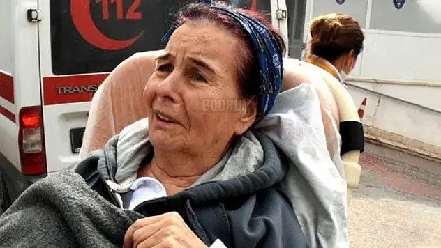 Bodrum'da rahatsızlanan sanatçı Fatma Girik hastaneye kaldırıldı