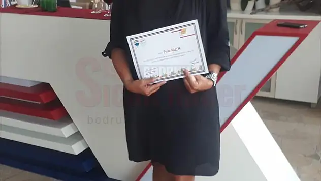 Bodrum'da ressam Pınar Kalem'in 32 inci kişisel sergisi açıldı