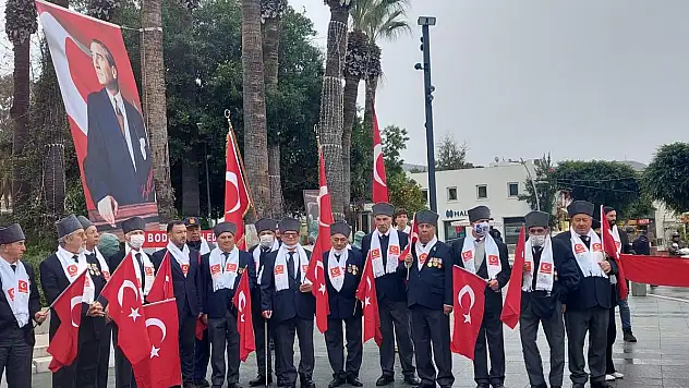 Bodrum'da Sarıkamış Şehitleri Anıldı