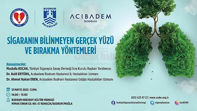Bodrum'da Sigara Konulu Sempozyum Düzenleniyor