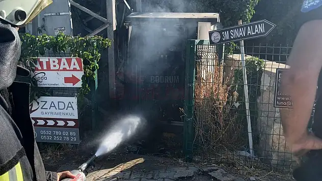 Bodrum'da Sırayla Trafolar Patlıyor