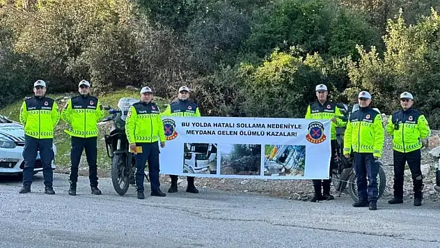 Bodrum'da Trafik Bilinçlendirme Çalışması: 'Hatalı Geçiş Yok, Hayat Var'