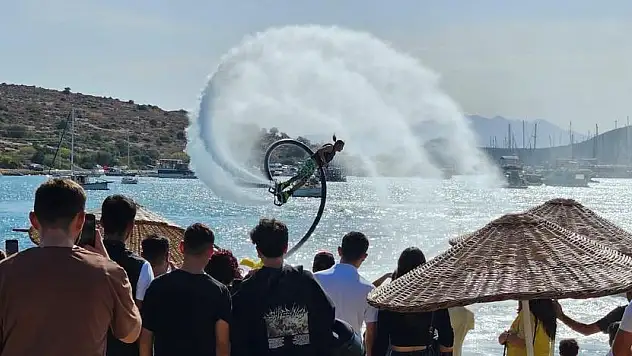 Bodrum'da Turistler Yüzerken Büyük Sürprizle Karşılaştı