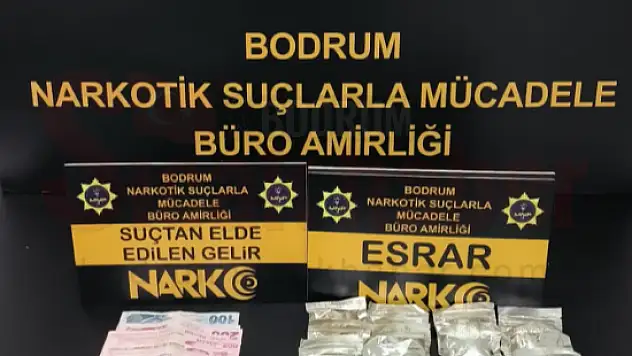 Bodrum'da Uyuşturucu Madde Satarken Suç Üstü Yakalandı