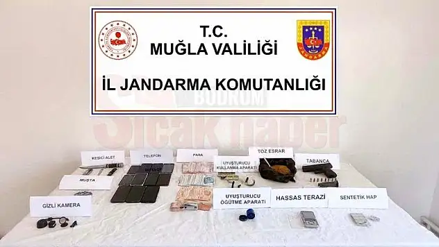 Bodrum'da Uyuşturucu Operasyonlarında 4 Şüpheli Gözaltına Alındı