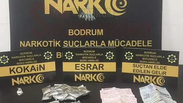 Bodrum'da Uyuşturucu Satan 5 Kişi Yakalandı
