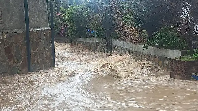 Bodrum'da Yağış Hayatı Olumsuz Etkiledi