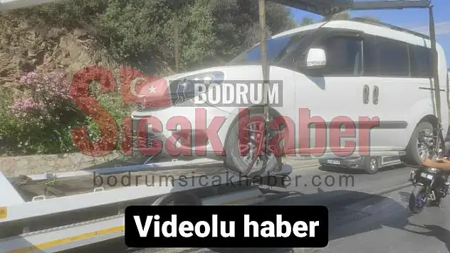 Bodrum'da zincirleme trafik kazası